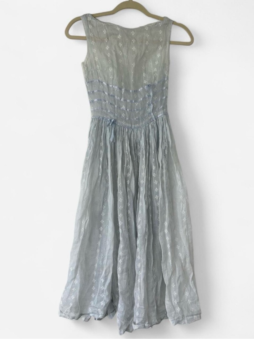 Vintage 1950s Eyelet Dress
